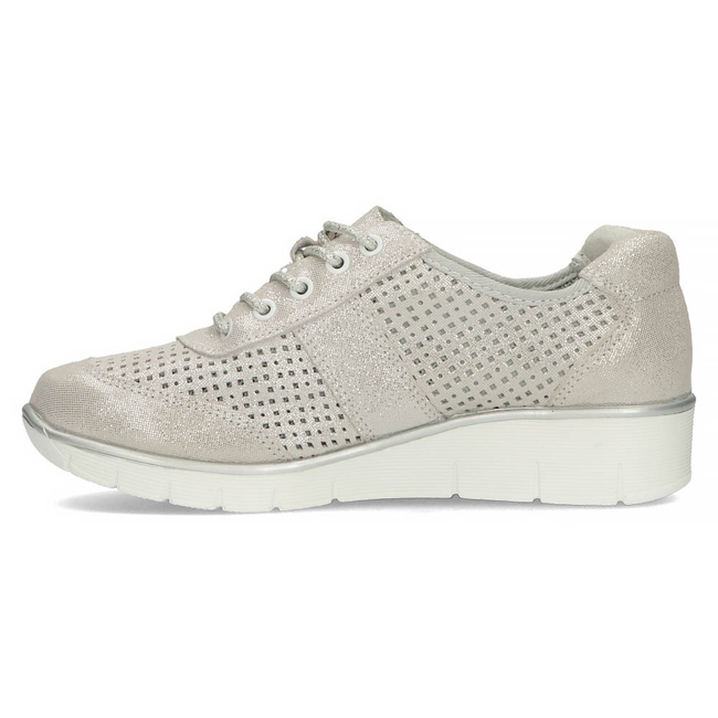 Leather shoes Filippo DP028/22 SI silver