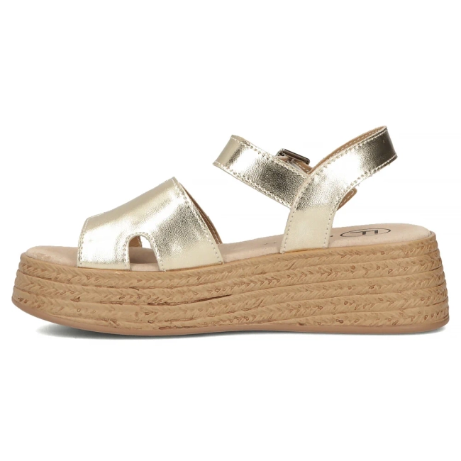 Leather sandals Filippo DS7024/25 GO gold
