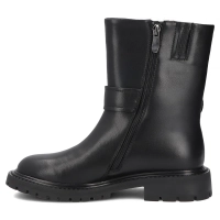 Skórzane botki Filippo DBT8139/26 BK czarne