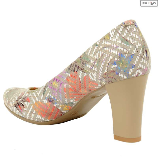 Pumps ARKA 2081/591 flowers 8023018
