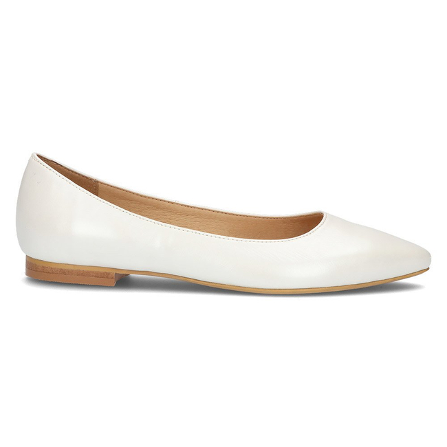 Leather ballerinas Alexio Giorgio 1000 pearl