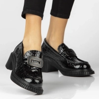 Leather shoes Filippo DP8111/26 BK black