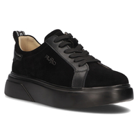 Skórzane sneakersy Filippo DP4580/23 BK czarne