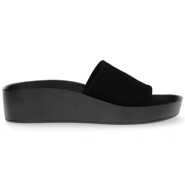 Leather flip-flops Filippo DK1220/20 BK black