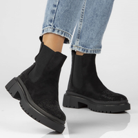 Botki Filippo 8617 czarne