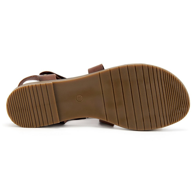 Filippo Sandals 2022 Chocolate + Gold