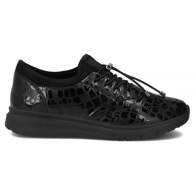 Leather shoes Filippo DP7117/25 BK black