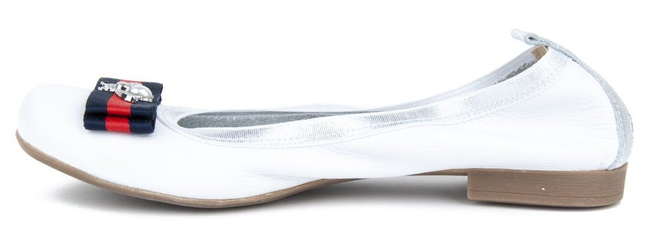 Baleriny FILIPPO 480 biały