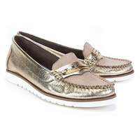 Moccasins Lemar 10051 Krysztalki J.Zł + Roma Beige