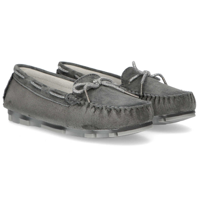 Leather loafers Filippo DP1203/20 GR gray
