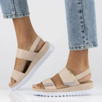 Leather sandals Rieker V4475-31 ROSA