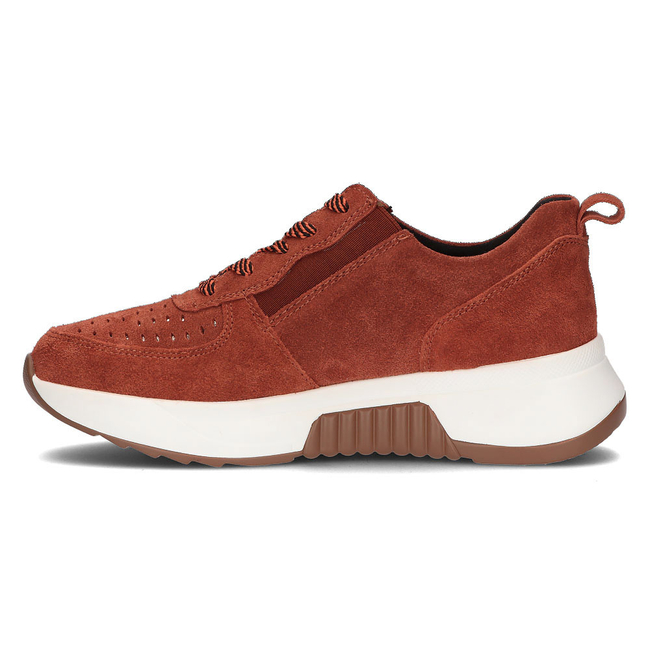 Leather sneakers DP3171/21 BR brown