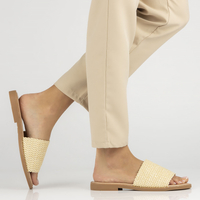 Klapki Filippo DK4492/23 BE beżowe