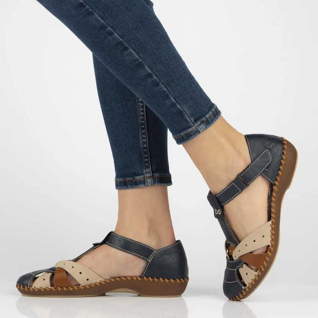 Sandals Rieker M1655-14 blue