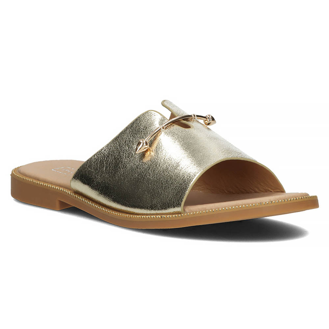 Klapki Filippo DK3700/22 GO złote
