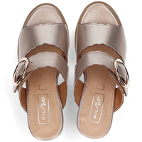 Wedge slippers Filippo DK2078/21 GO gold
