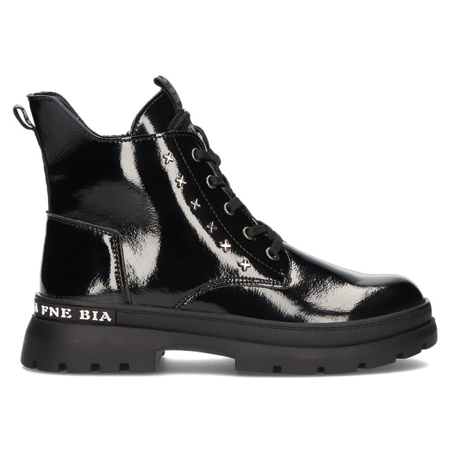 Skórzane botki typu workery Filippo DBT3063/22 BK czarne