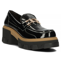 Leather shoes Filippo 20114 N black