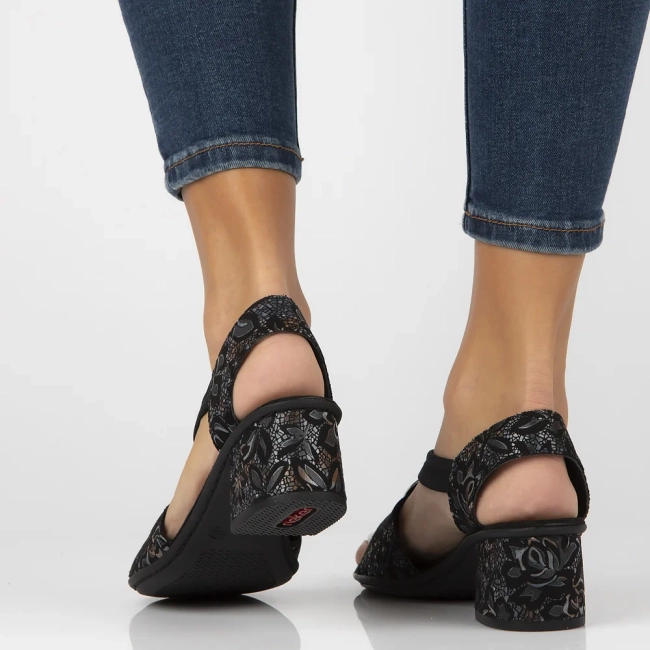 Sandals Rieker 64683-91 Black