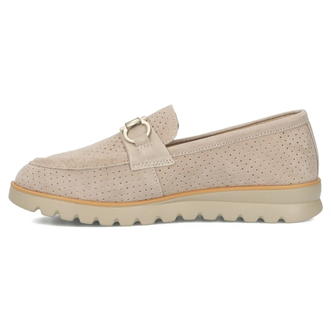 Leather shoes Filippo DP6851/25 BE beige