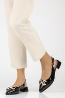 Leather shoes Filippo DP3745/22 BK black