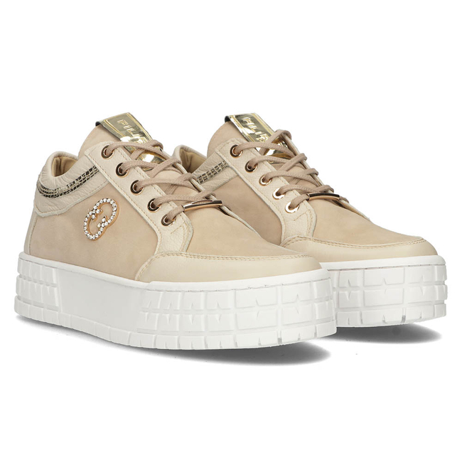 Leather sneakers Filippo 149 beige