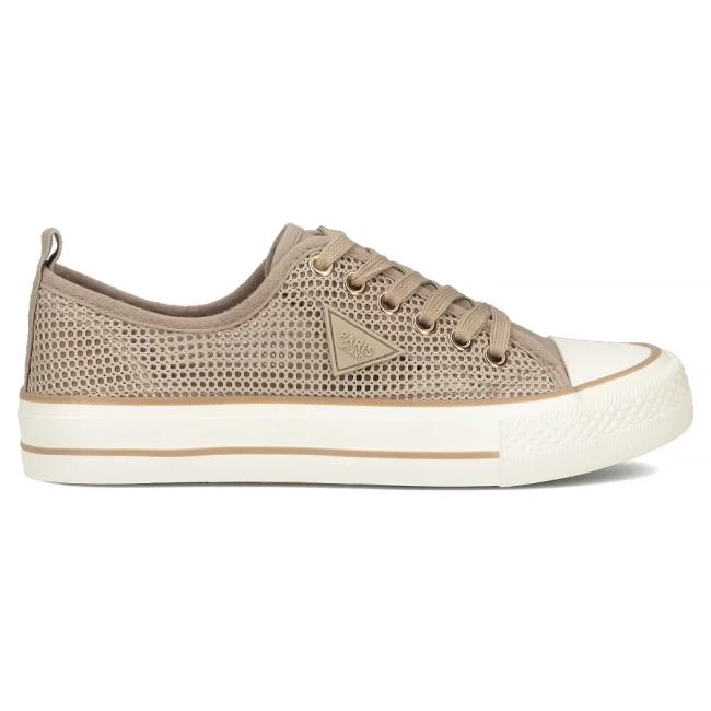 Trampki beige up slim QY838-63 khaki