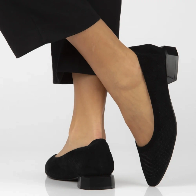 Leather shoes Filippo DP6789/25 BK black