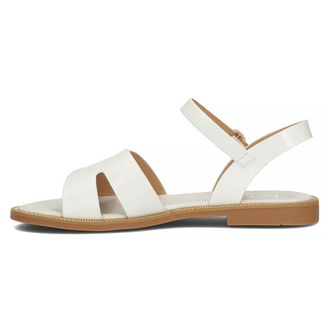 Sandały Filippo DS3702/22 WH białe