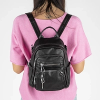 Black backpack iron spirit