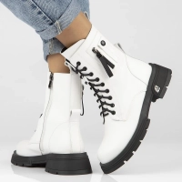 Artiker leather boots 53C0213 white