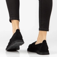 Skórzane półbuty Filippo DP7947/26 BK czarne