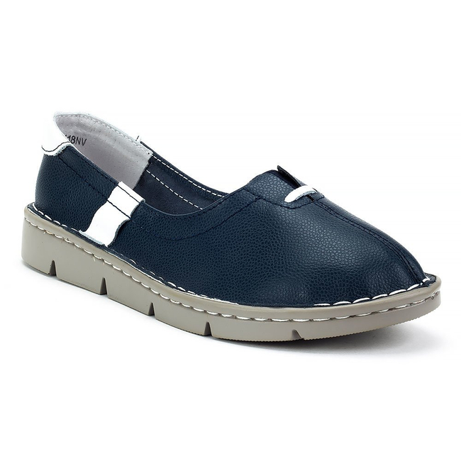 Półbuty Filippo DP092/18 NV granatowe