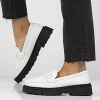 Leather shoes Filippo DP4196/22 WH white