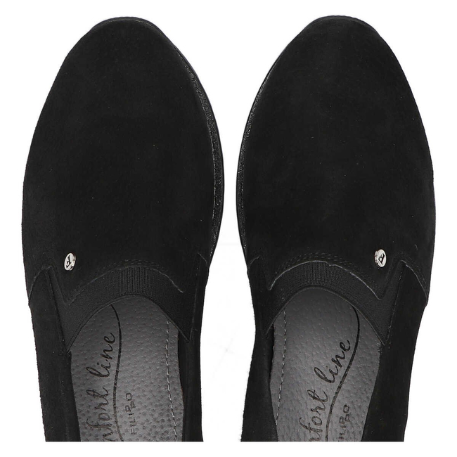 Filippo sneakers DP1500/20 BK black glitter