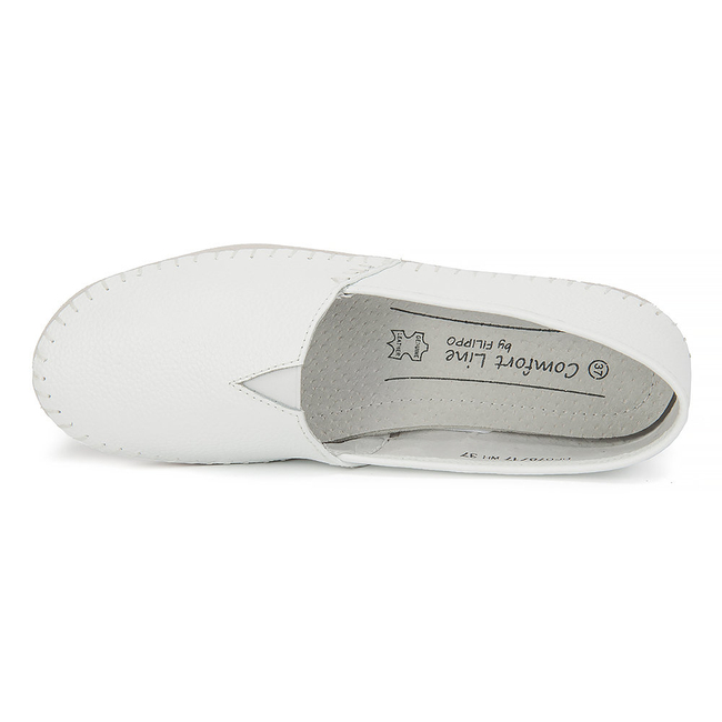 Półbuty FILIPPO DP078/17 WH White