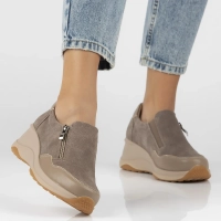 Leather shoes Filippo DP6473/24 BE beige