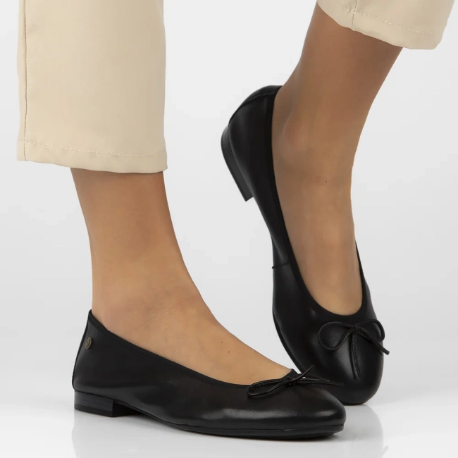 Leather ballerinas Maciejka P6800-01/00-0 black