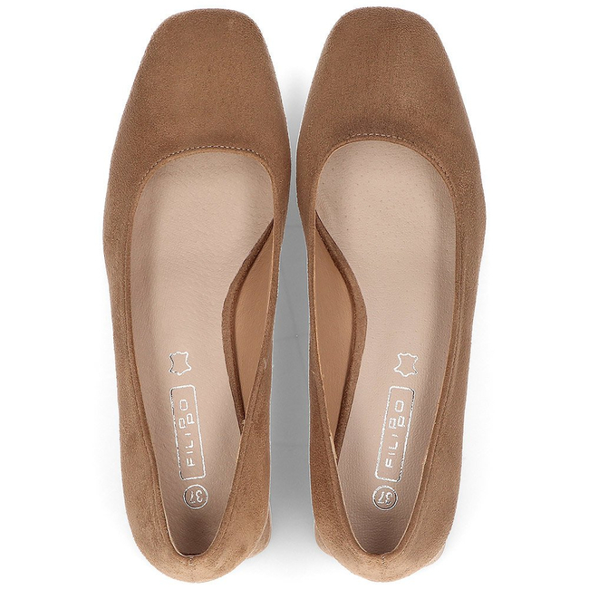 Pumps heeled FILIPPO DP2096/22 BE beige