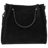 Handbag Filippo leather 1925 suede BLACK