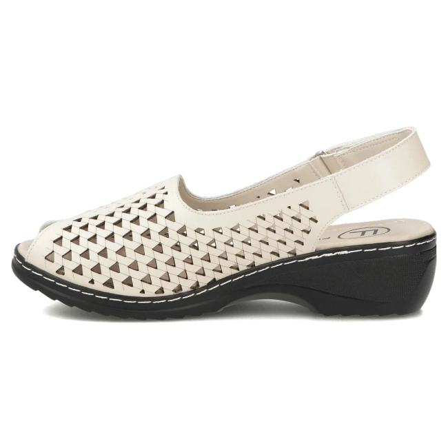Leather sandals Filippo DS7763/26 BE beige