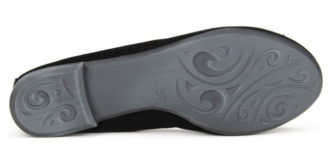 Ballerina Filippo 480 Black Suede