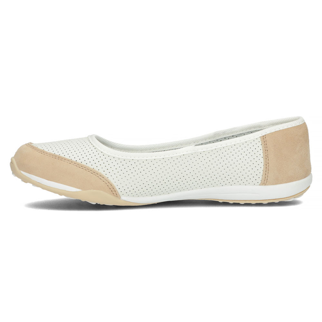 Leather shoes Filippo DP142/23 WH BE white beige