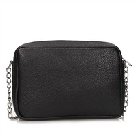 Handbag Toscanio Leather Messenger Bag B6 black