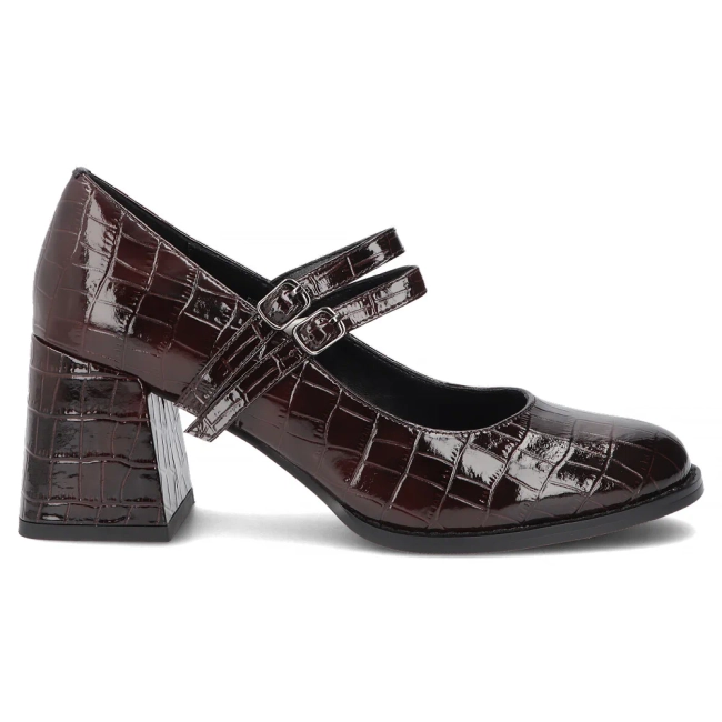 Leather shoes Filippo DP8161/26 BR brown