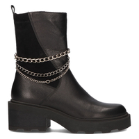 Leather ankle boots Simen 4455A Black