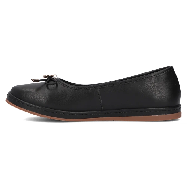 Leather ballerinas Filippo DP6856/25 BK black