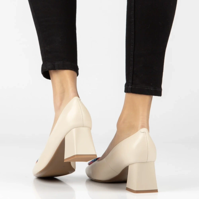 Leather shoes Filippo DP7831/26 BE BE beige