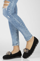 Leather loafers Filippo DP4549/23 BK black