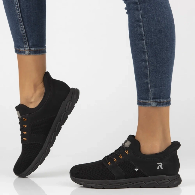 Sneakersy Rieker M9050-00 czarne